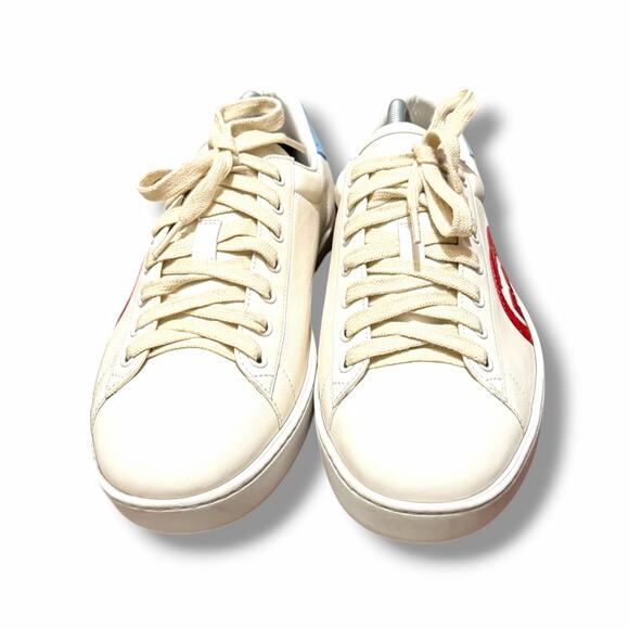 Gucci Ace GG \'Interlocking G - White Red Blue\' Sneaker | Size 9G(10US) main image 5
